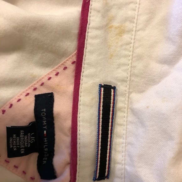Tommy Hilfiger white button up blouse. - Picture 9 of 10